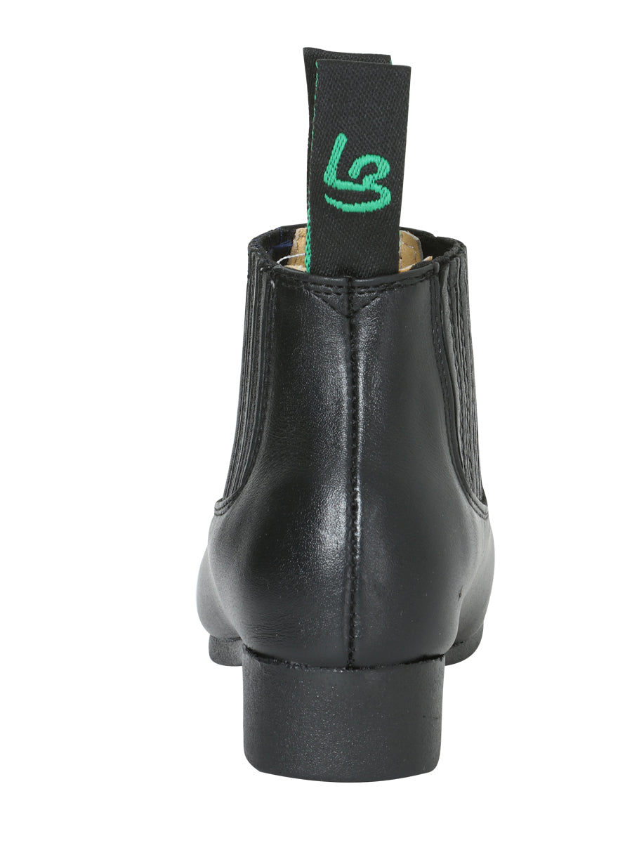 Rodeo - Traditional Charro Boot - Leather Black 215