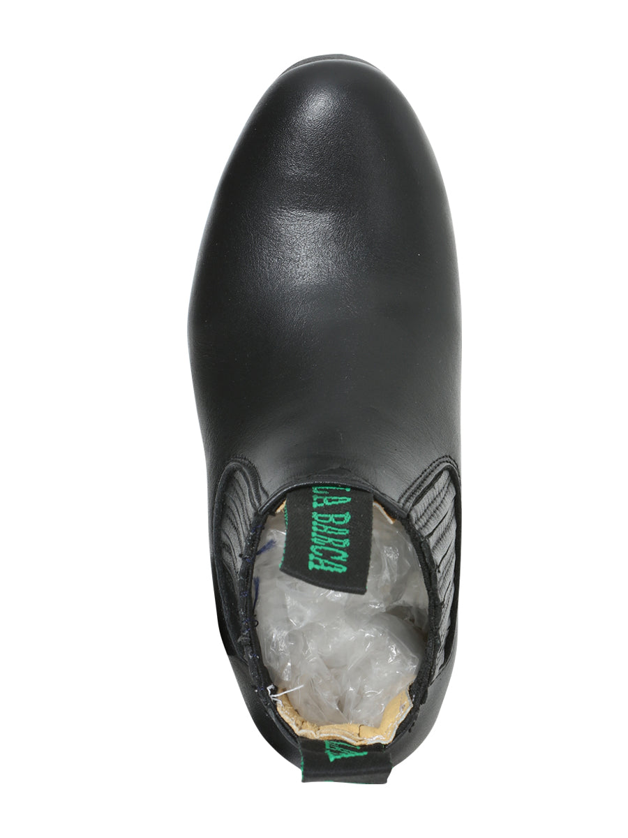 Rodeo - Traditional Charro Boot - Leather Black 215