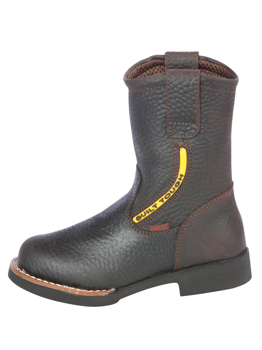 Kid's Jar Boots Rodeo Buffalo Boot: - Rino - Moka 126593