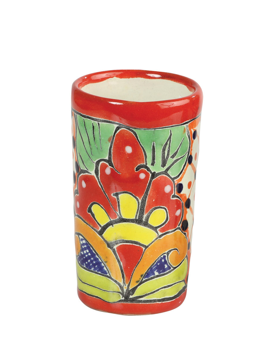 Artisanal Tequila Shot Glass Talavera Multicolor 603338