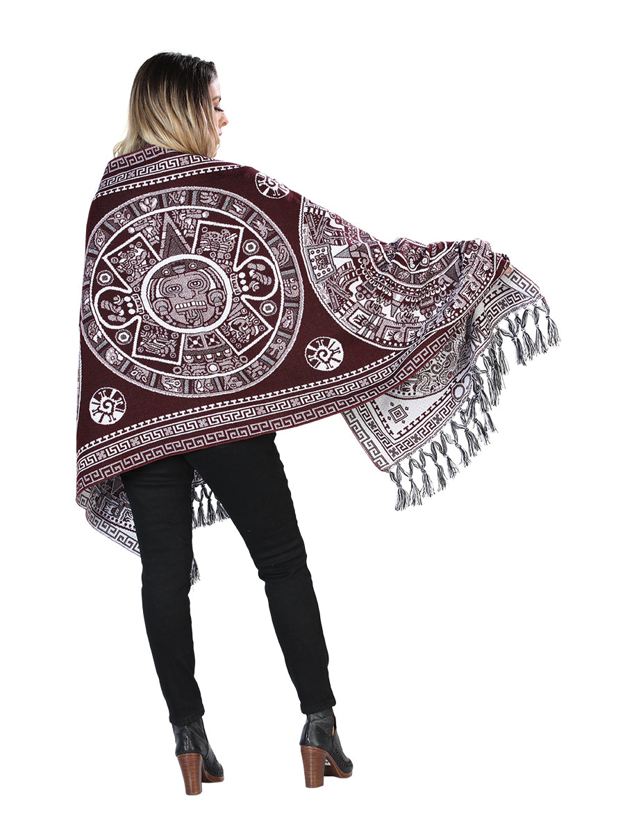 Mexican Artisanal Shawl 100% Acrylic 603889