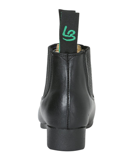 Rodeo -  Traditional Charro Boot -  Leather  Black 215