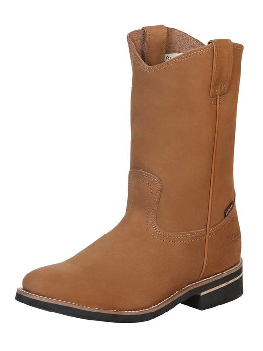 Establo Men's Work Boot - Leather Nobuck - Cinnamon 303