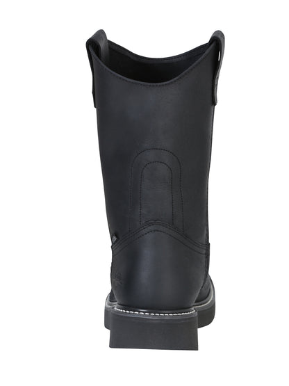 Establo Men’s Work Boot Grasso Leather

 - Black 312