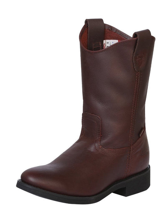 Establo Men's Work Boot - Leather  Grasso - Shedron 316