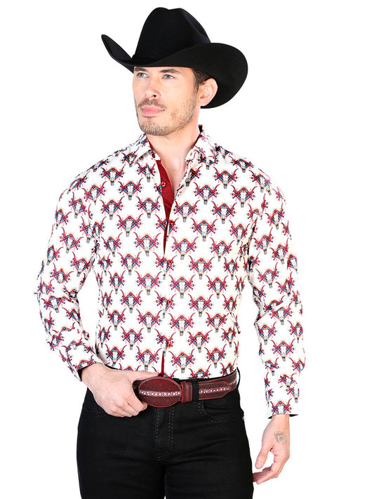 Ivory Casual Long Sleeve Shirt 43683