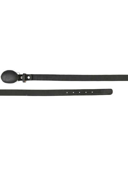 Kids Western Belt - El General Nobuck Black 45441