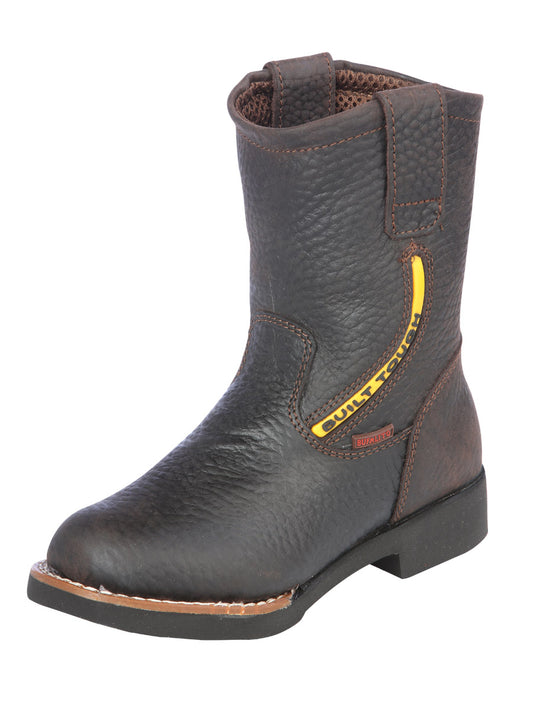 Kid's Jar Boots Rodeo Buffalo  Boot: - Rino - Moka 126593