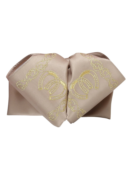 Mexican Charro Bow Tie 100% Polyester Sand/Gold 601592