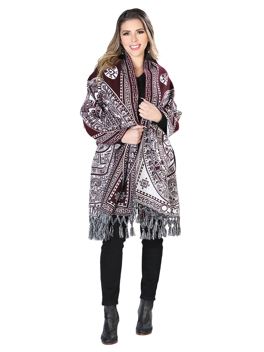 Mexican Artisanal Shawl 100% Acrylic 603889