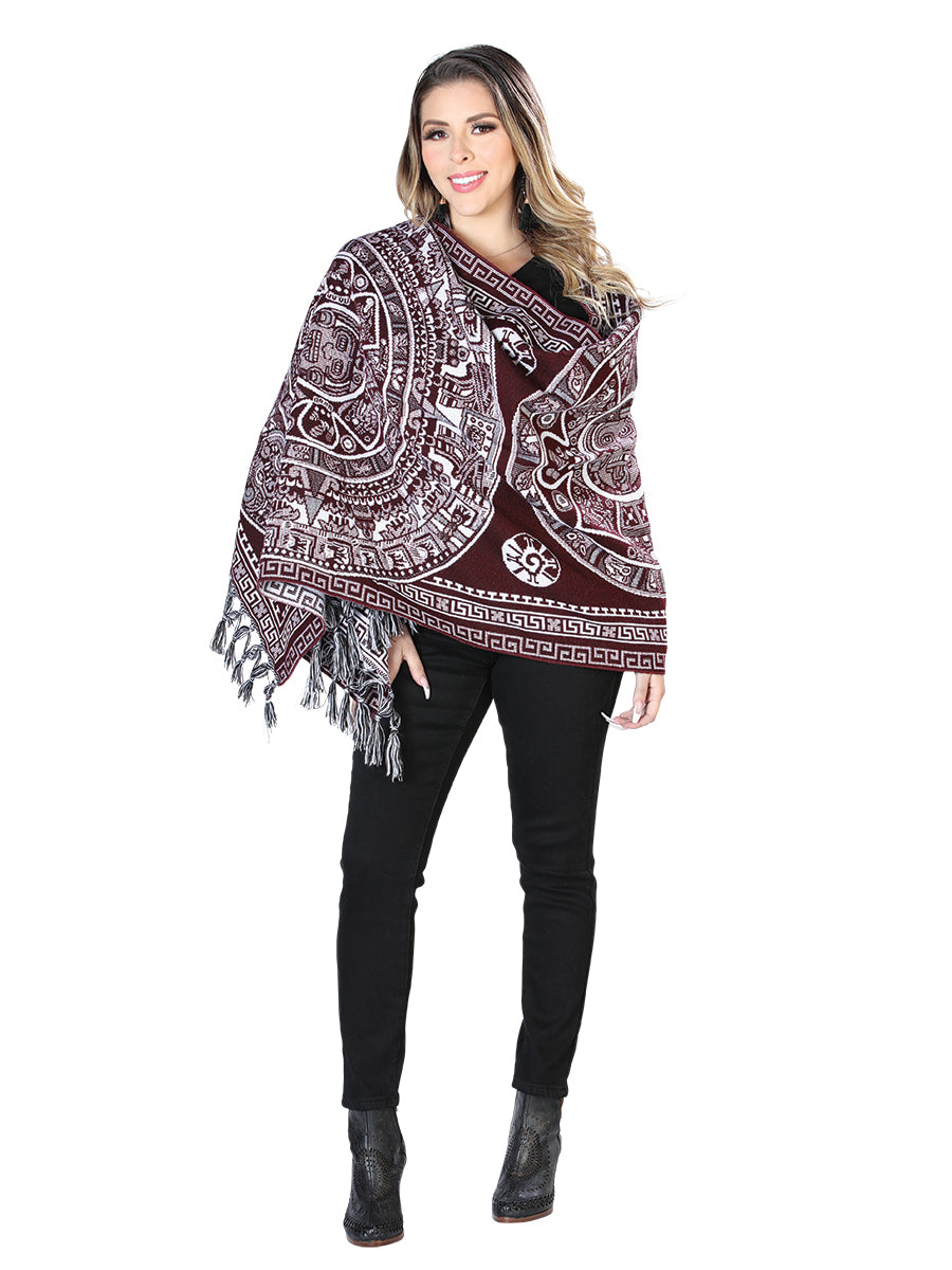 Mexican Artisanal Shawl 100% Acrylic 603889