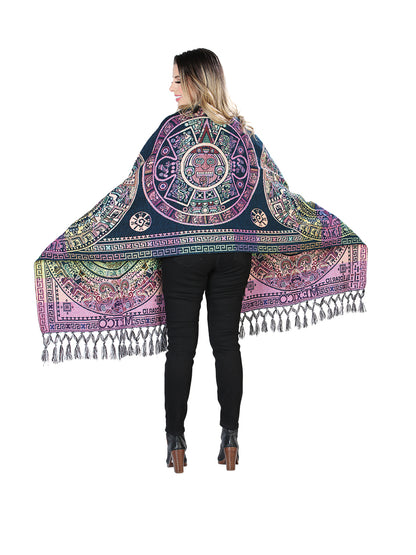 Mexican Artisanal Shawl 100% Acrylic 603890